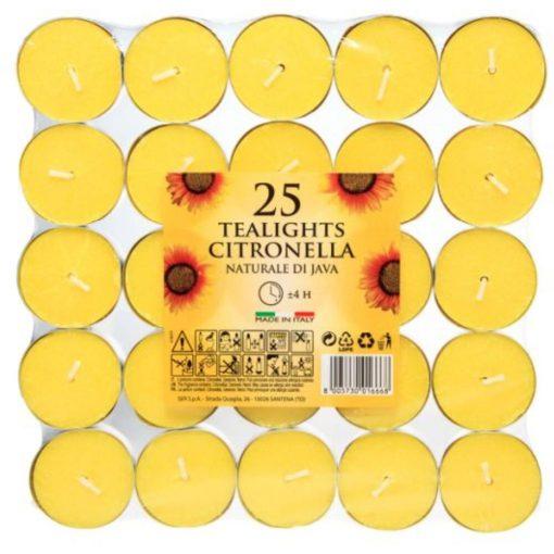 Load image into Gallery viewer, Prices Citronella Tealights x25 (insect repellent) By Wood To Water
