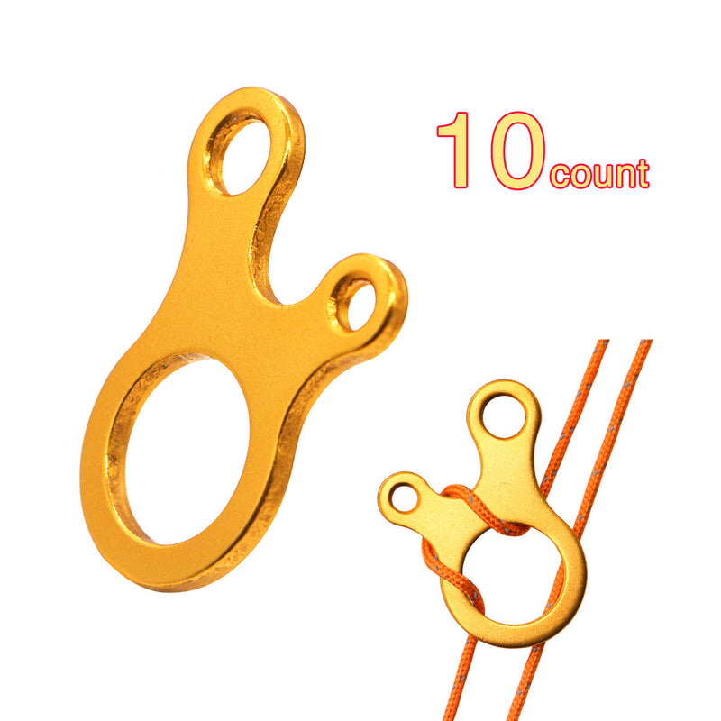 Load image into Gallery viewer, Onewind Outdoors 3 Holes Guyline Tensioner-Red-10pcs By Onewind Outdoors