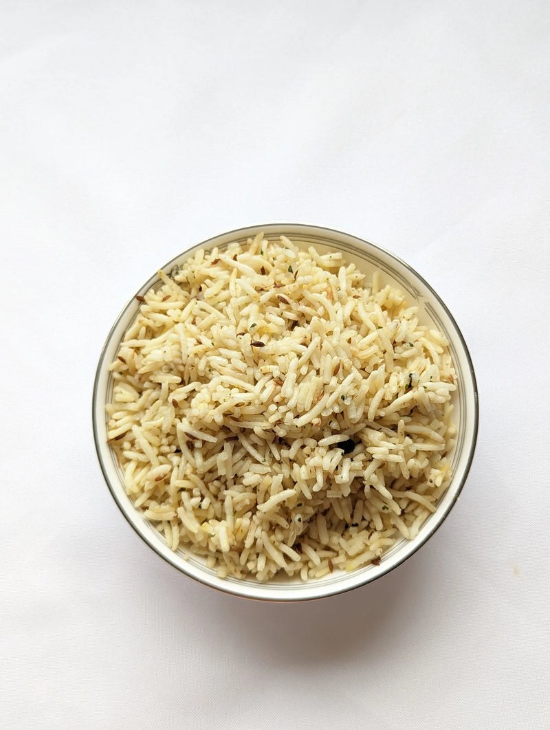 Load image into Gallery viewer, 5 Minutes To Delhi Jeera Rice Camping Meal (Vegan) By 5 Minutes To Delhi