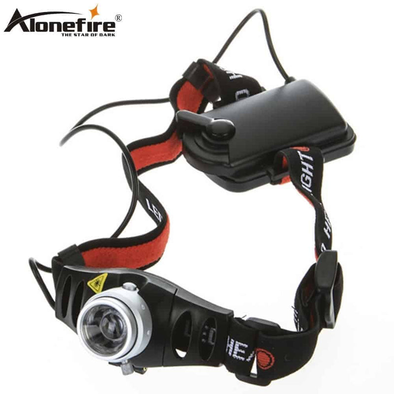 Load image into Gallery viewer, ALONEFIRE HP71 Cree Q5 led 5W Zoomable Headlamp By AloneFire