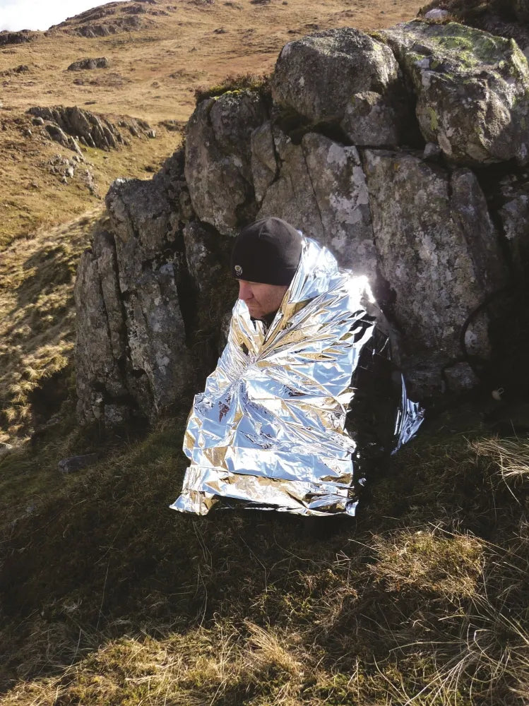 Load image into Gallery viewer, BCB Foil Hypothermia Space Blanket 84x54 By BCB International