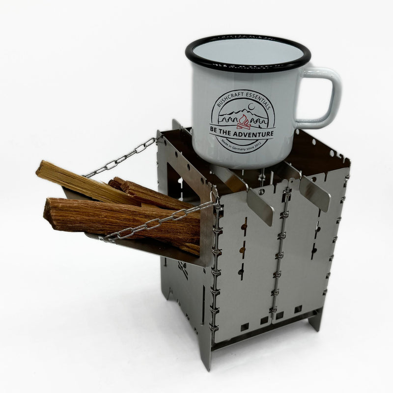 Load image into Gallery viewer, BE Bushbox Wood Slide for LF and XL By BushCraft Essentials