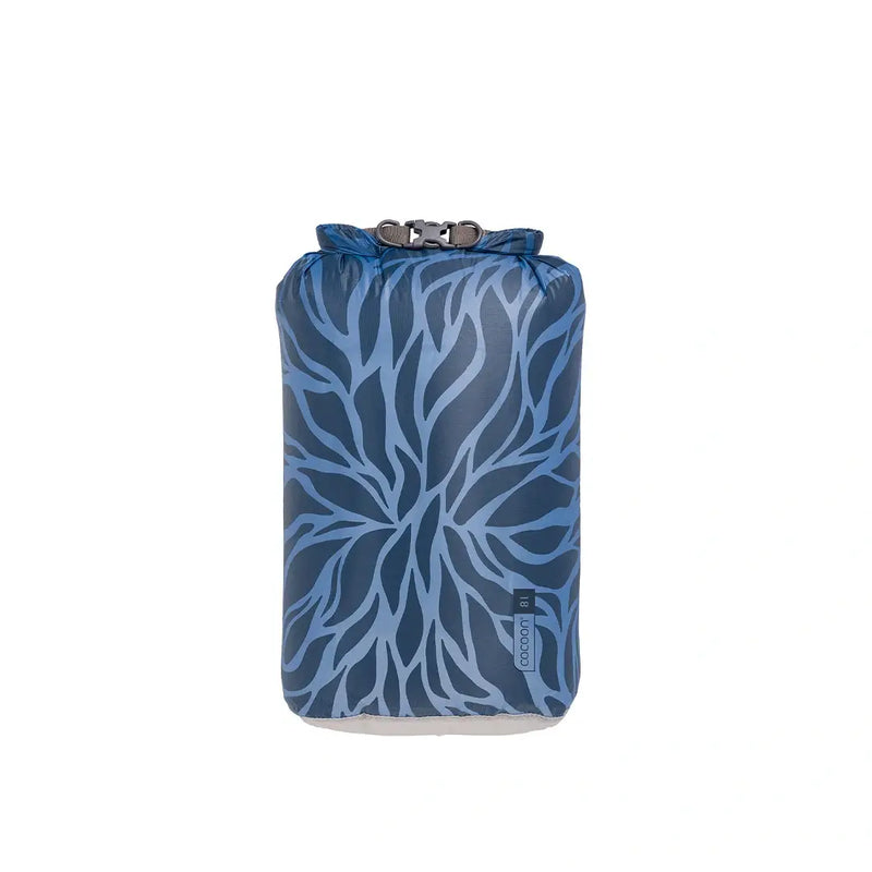 Load image into Gallery viewer, Cocoon Drybag Hyperlight (Various Sizes and Colours) Blue Leaves 8 Litre By Cocoon