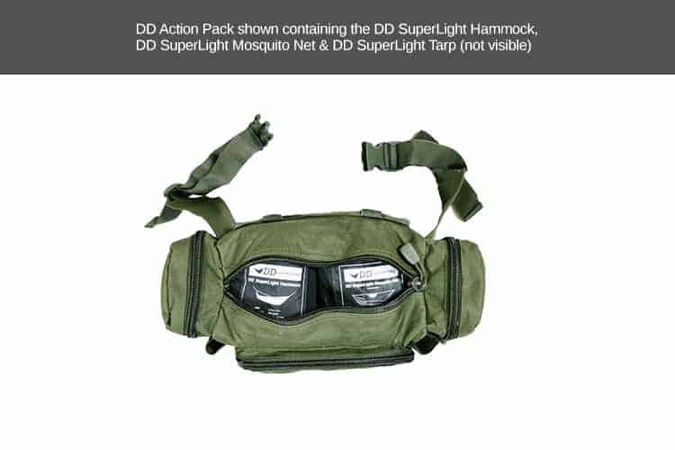 Load image into Gallery viewer, DD Action Pack Black / Olive By DD Hammocks