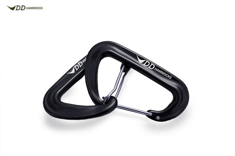 Load image into Gallery viewer, DD Hammock - Karabiners x 2 - Black By DD Hammocks