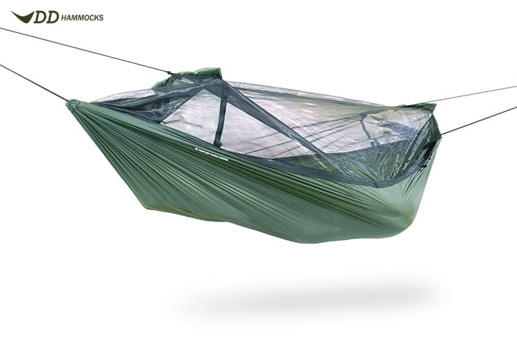 Load image into Gallery viewer, DD hammocks SuperLight - Frontline Hammock - Olive Green By DD Hammocks