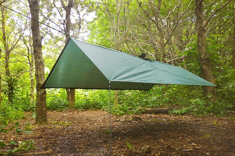 Load image into Gallery viewer, DD Hammocks Poncho Tarp - Olive Green By DD Hammocks