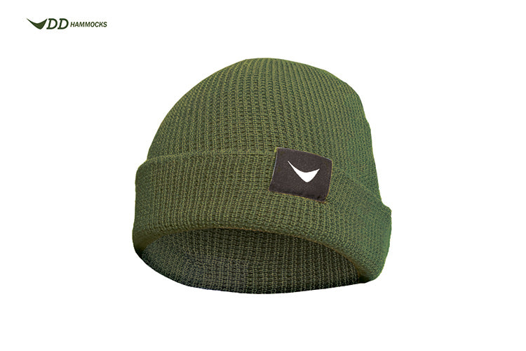 Load image into Gallery viewer, DD Summit Beanie (Various Colours) Olive Green By DD Hammocks