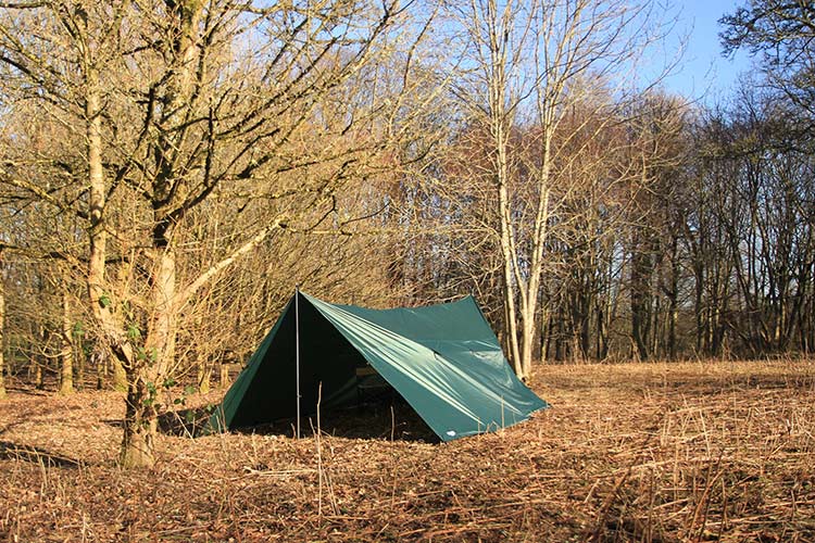 Load image into Gallery viewer, DD 5x5 Olive Green Tarp By DD Hammocks