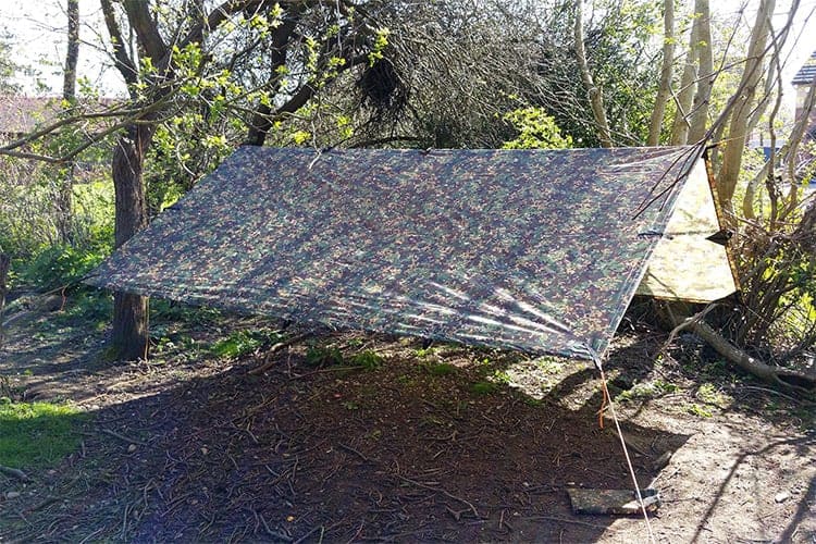 Load image into Gallery viewer, DD 3×3 – MC Multi Camo Tarp By DD Hammocks
