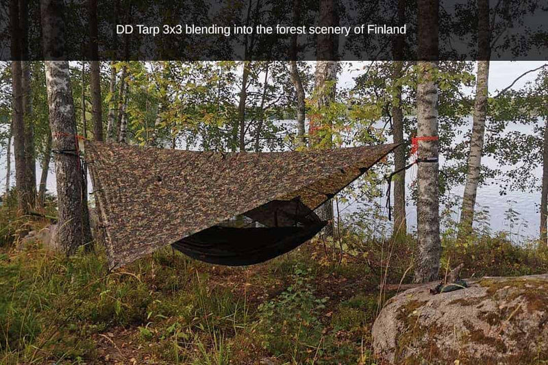 Load image into Gallery viewer, DD 3×3 – MC Multi Camo Tarp By DD Hammocks