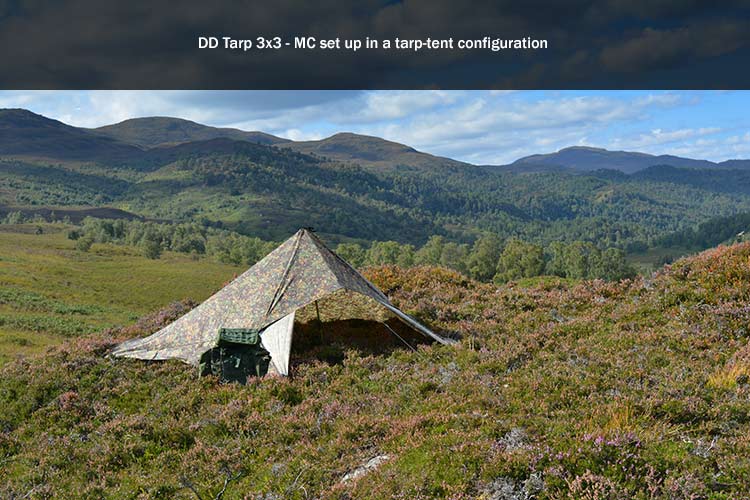 Load image into Gallery viewer, DD 3×3 – MC Multi Camo Tarp By DD Hammocks