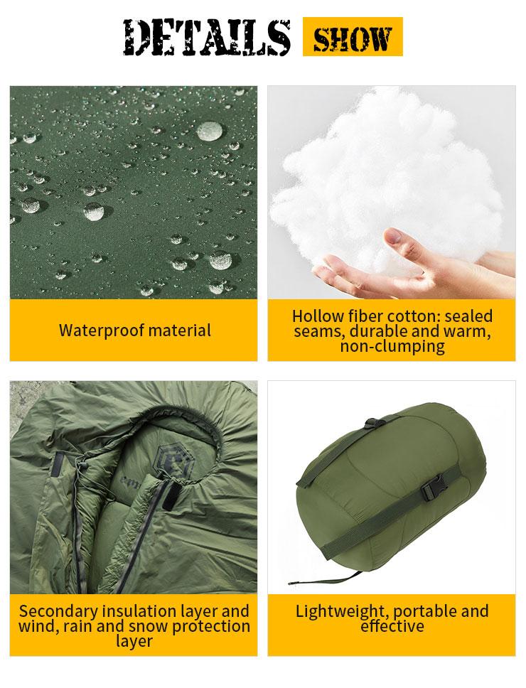 Load image into Gallery viewer, Emerson Blue Label Cold peak Polar sleeping bag (-15 deg) By Emerson Gear