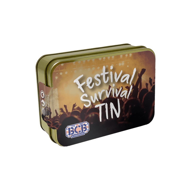 Load image into Gallery viewer, BCB Festival Survival Tin By BCB International