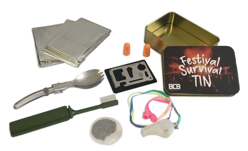 Load image into Gallery viewer, BCB Festival Survival Tin By BCB International