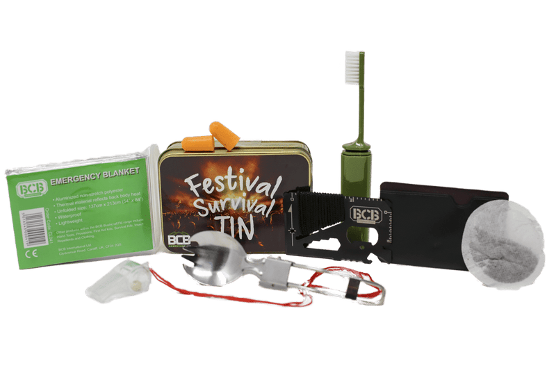 Load image into Gallery viewer, BCB Festival Survival Tin By BCB International