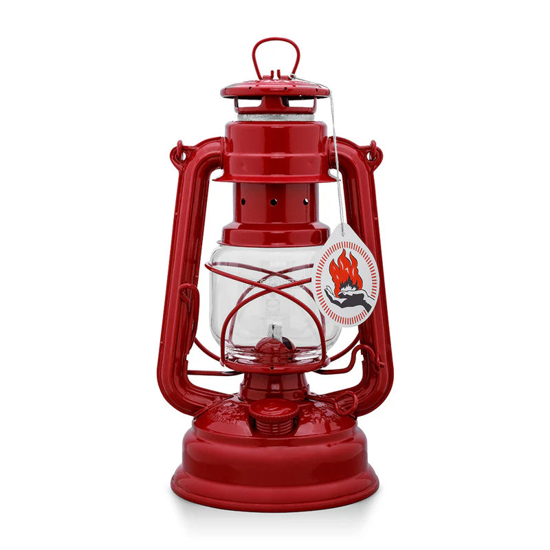 Load image into Gallery viewer, Feuerhand Hurricane Lantern Baby Special 276 - Various Colours Ruby Red By Feuerhand