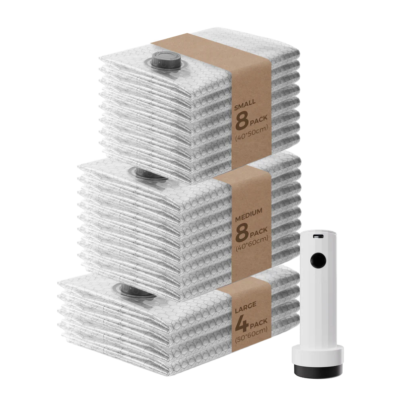 Load image into Gallery viewer, Flextail NANO Vacuum Bag Set 20 Pack - 85% COMPRESSION IN JUST 8S By Flextail Gear