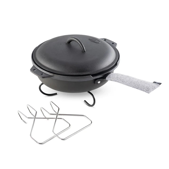 Load image into Gallery viewer, GSI Outdoors Guidecast 10" Cast Iron Cookset By GSI outdoors