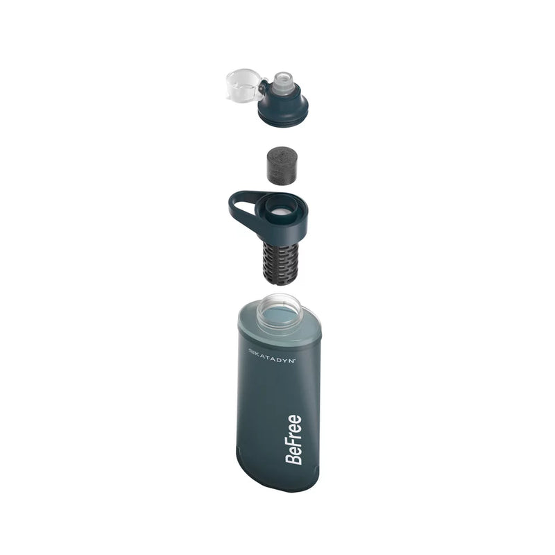Load image into Gallery viewer, Katadyn BeFree Activated Carbon 0.5L Filter Bottle (Slate Blue) By KATADYN