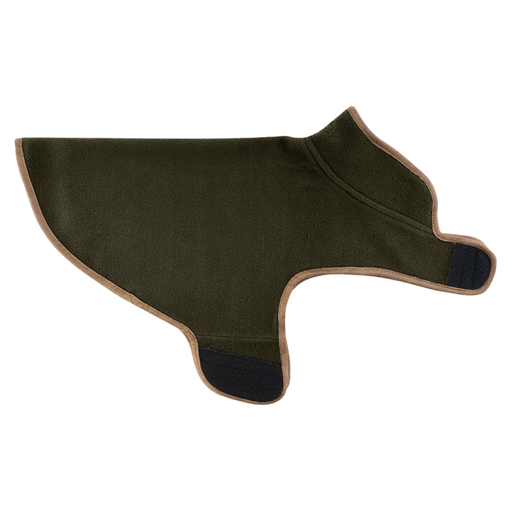 Load image into Gallery viewer, Jack Pyke Fleece Dog Coat - Dark Olive By Thatchreed