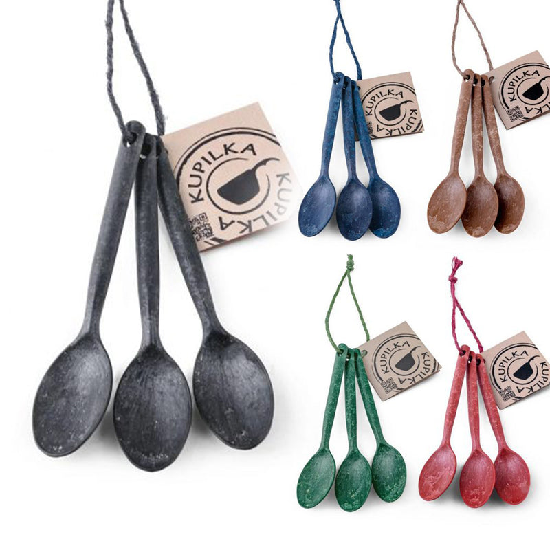 Load image into Gallery viewer, Kupilka Tea Spoon Set (Various Colours) By Kupilka Eco Dishware