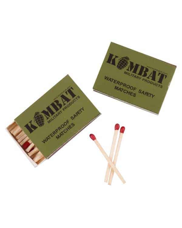 Load image into Gallery viewer, Kombat UK Waterproof Matches (Pack of Four) By Kombat UK