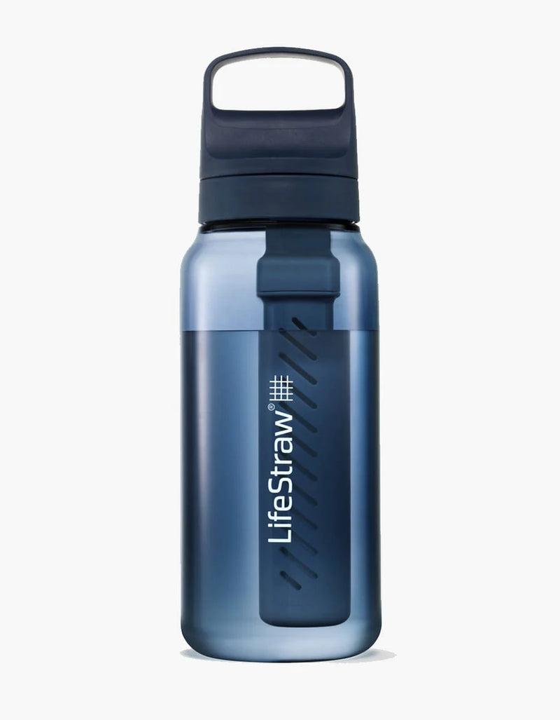 Load image into Gallery viewer, LifeStraw Go Tritan Renew 1 Litre Bottle Aegean Sea By LifeStraw