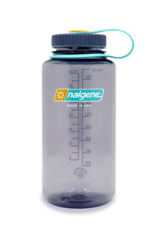 Load image into Gallery viewer, Nalgene 32oz / 1L Wide Mouth Sustain Water Bottle Aubergine By Nalgene