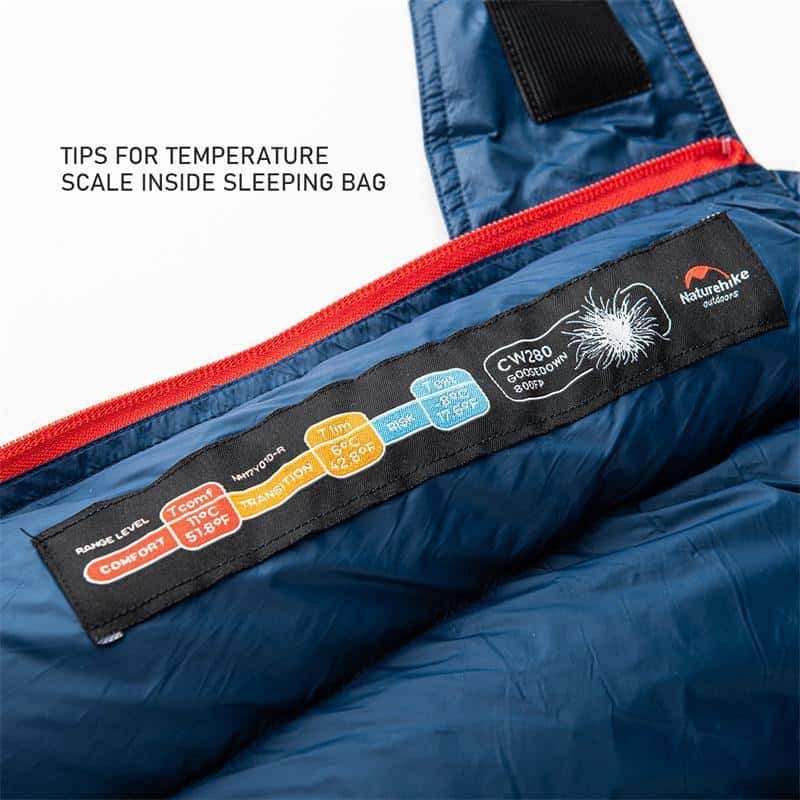 Load image into Gallery viewer, Naturehike CWM400 Ultralight down Sleeping Bag By NatureHike