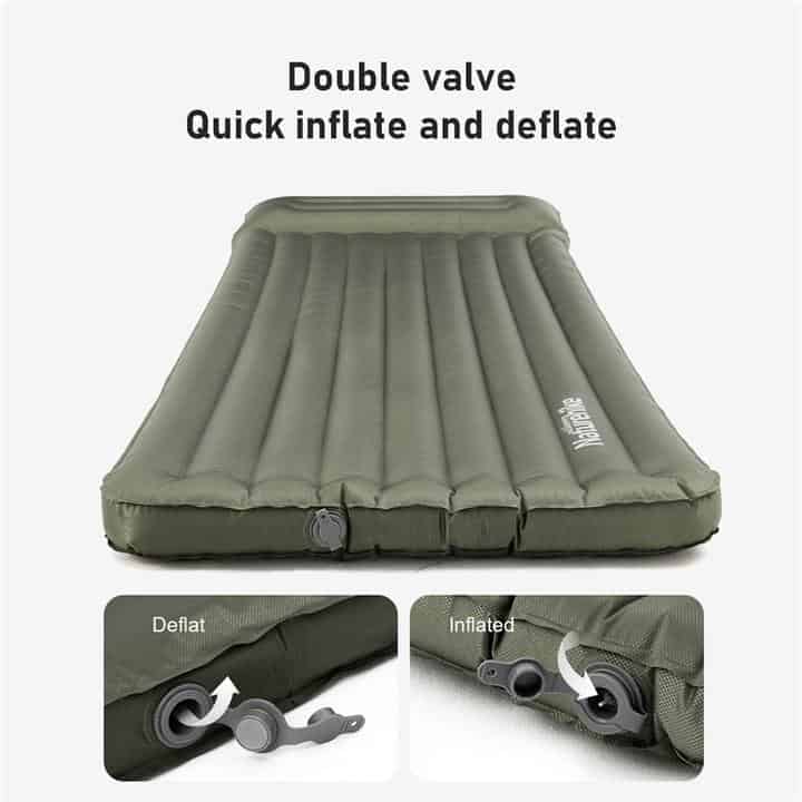 Load image into Gallery viewer, Naturehike Thick TPU Inflatable Sleeping Mat With Pillow (Wide) By NatureHike