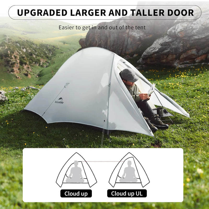 Load image into Gallery viewer, Naturehike Cloud Up Ultralight 1 Person Tent with footprint By NatureHike