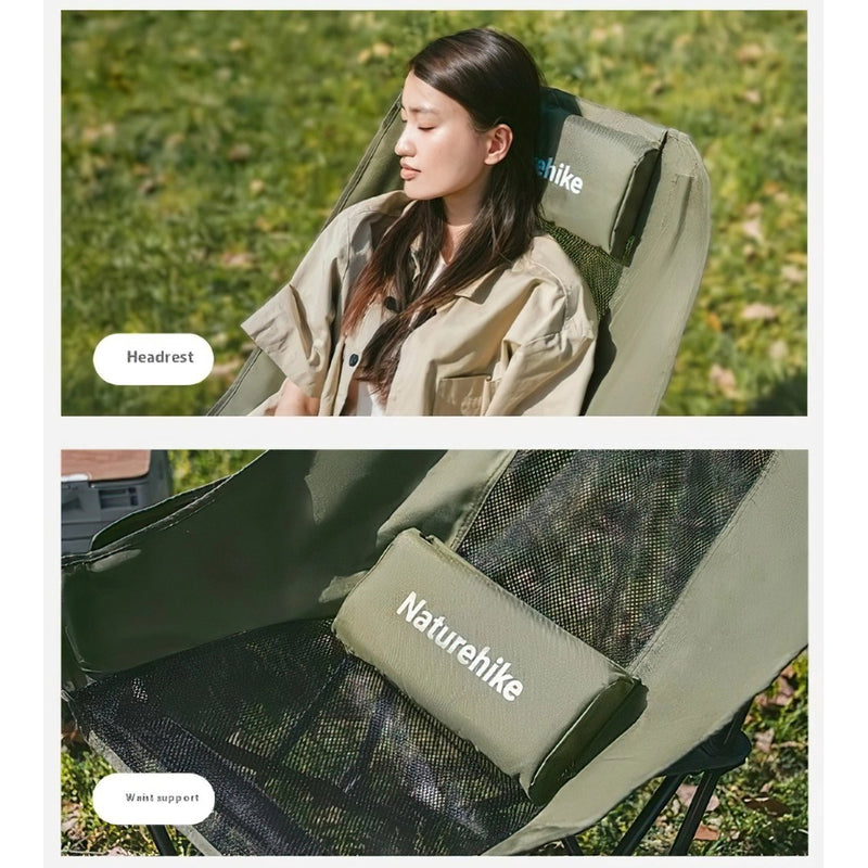 Load image into Gallery viewer, Naturehike Sea Star 002 High-Back Mesh Moon Chair By NatureHike