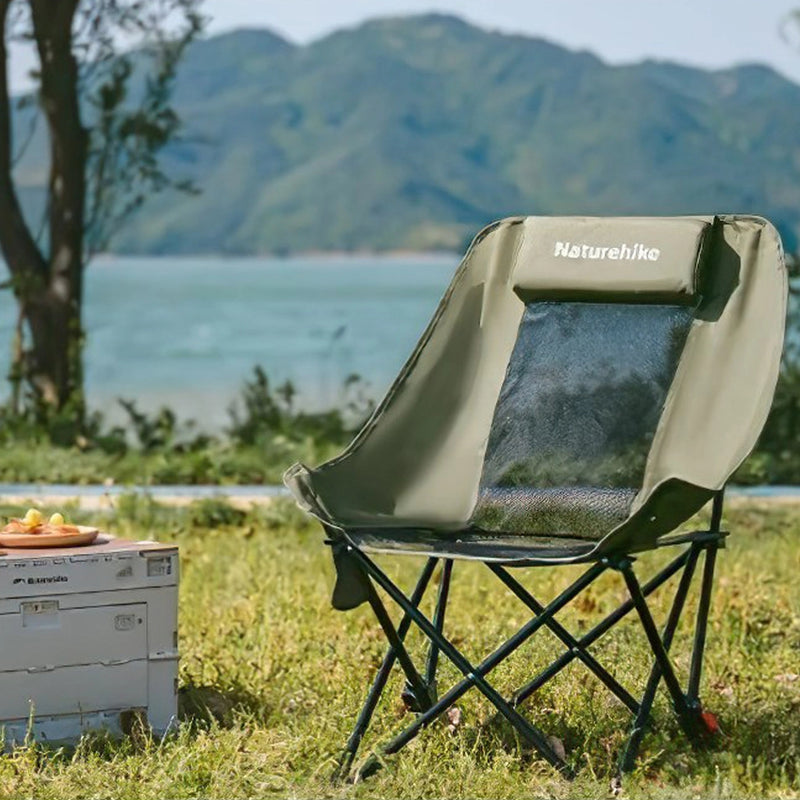 Load image into Gallery viewer, Naturehike Sea Star 002 High-Back Mesh Moon Chair By NatureHike