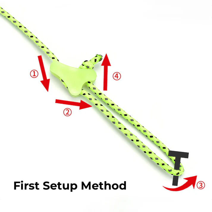 Load image into Gallery viewer, Onewind Fluorescent Guyline Adjuster x 20 By Onewind Outdoors