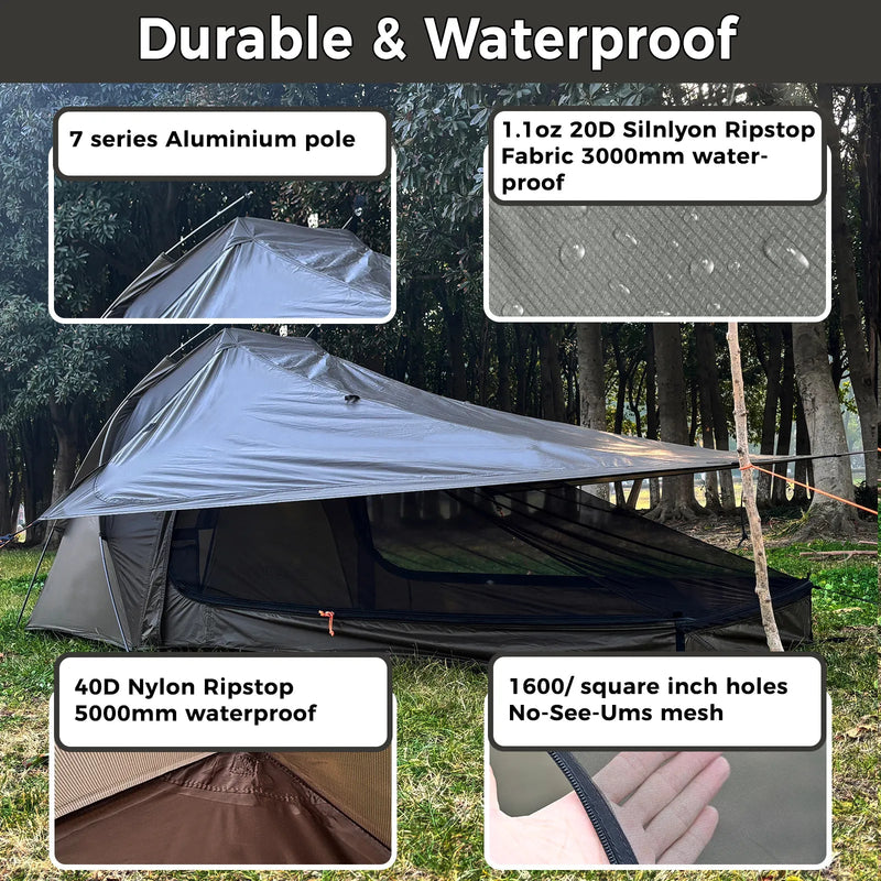 Load image into Gallery viewer, Onewind Solo Skyshade Tartent 3 Season (Updated Version) By Onewind Outdoors