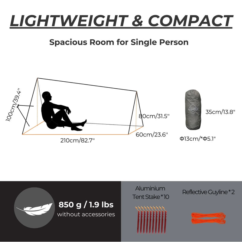 Load image into Gallery viewer, Onewind SoloVent Bivvy Tent By Onewind Outdoors