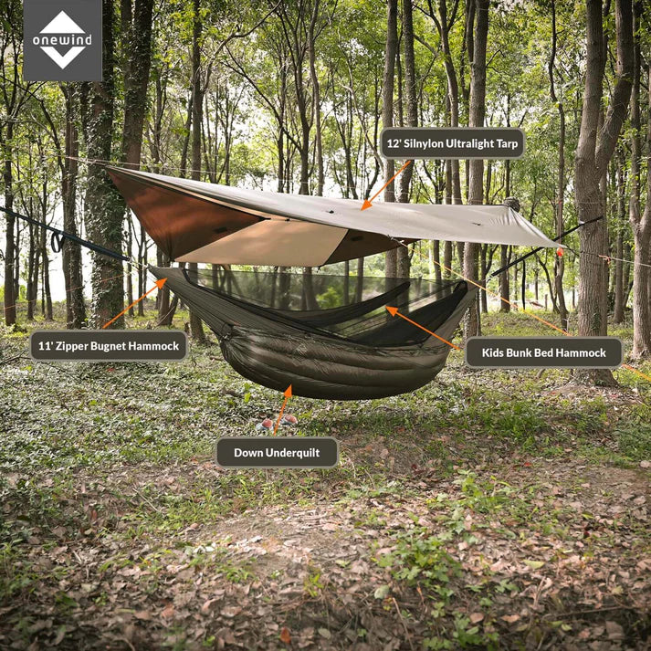 Load image into Gallery viewer, Onewind Solstice Hammock Down Underquilt -6°C - 5°C By Onewind Outdoors