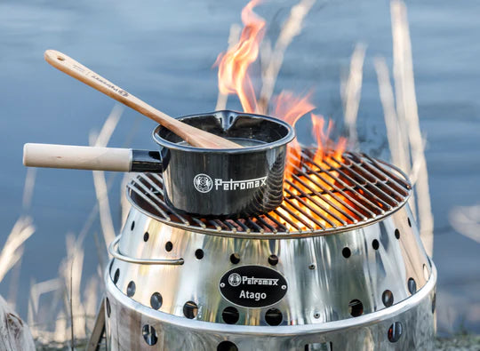 Load image into Gallery viewer, Petromax 1L Enamel Pan (Black or White) By PetroMax