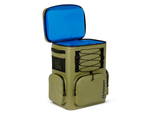 Load image into Gallery viewer, Petromax 27L Cooler Backpack - Olive By PetroMax