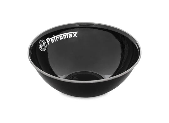 Load image into Gallery viewer, Petromax Set of 2 Enamel Bowls - Black (Various Sizes) Large By PetroMax