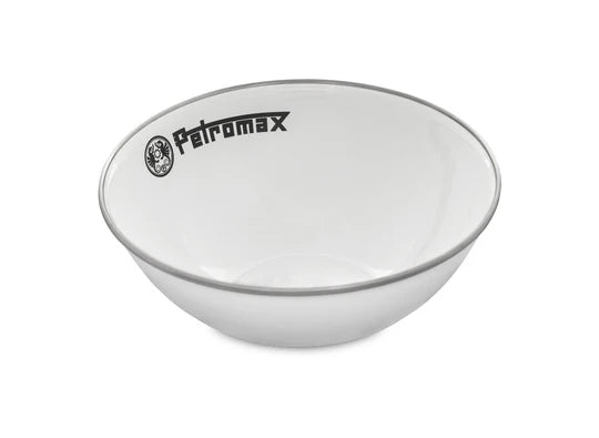 Load image into Gallery viewer, Petromax Set of 2 Enamel Bowls - White (Various Sizes) Large By PetroMax