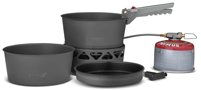 Load image into Gallery viewer, Primus Primetech Stove Set 2x1.3L with pan By Primus