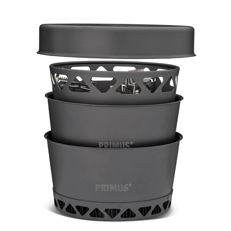 Load image into Gallery viewer, Primus Primetech Stove Set 2x1.3L with pan By Primus