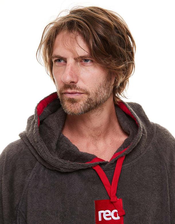 Load image into Gallery viewer, Red Original Quick Dry Microfibre Changing Robe (small) - Grey By Red Paddle Co