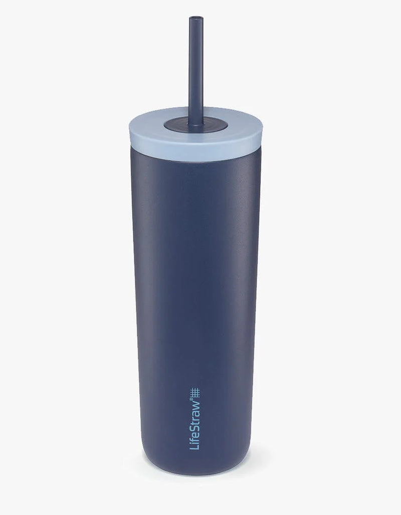 Load image into Gallery viewer, Lifestraw Go Stainless Steel Tumbler - 500ml (Various Colours) Aegean Sea By LifeStraw