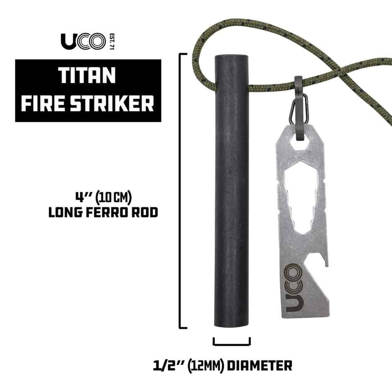 Load image into Gallery viewer, UCO Titan Fire Striker Ferro Rod By UCO