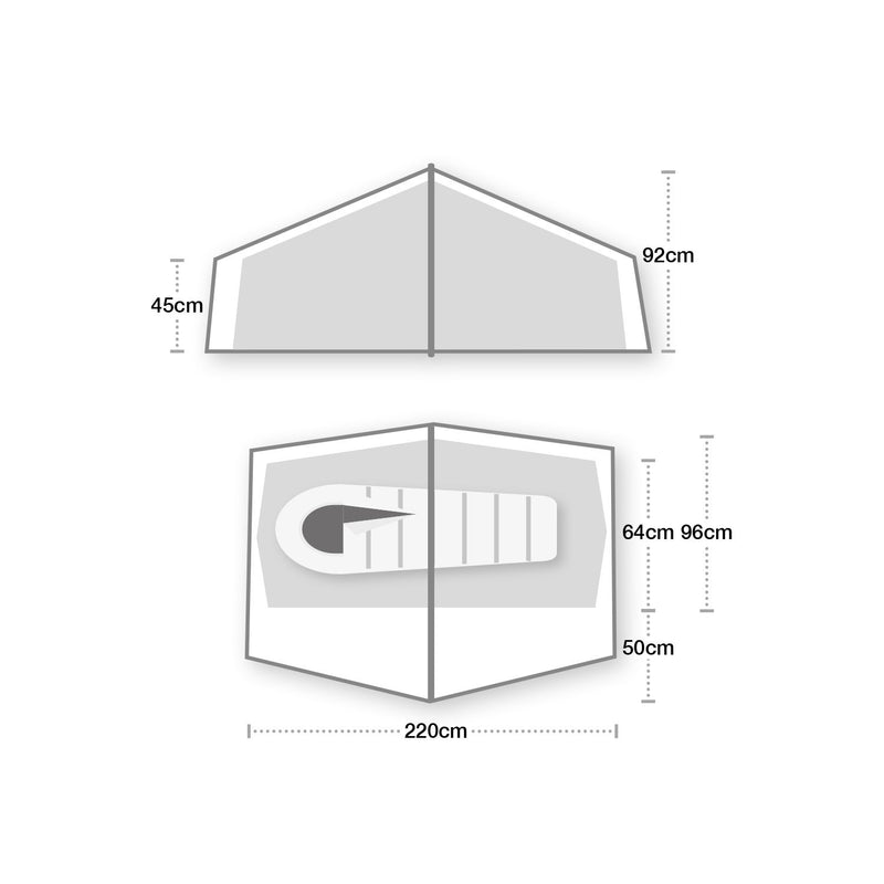 Load image into Gallery viewer, Wild Country Zephyros Compact 1 Tent With Foot Print By Terra Nova | Wild Country