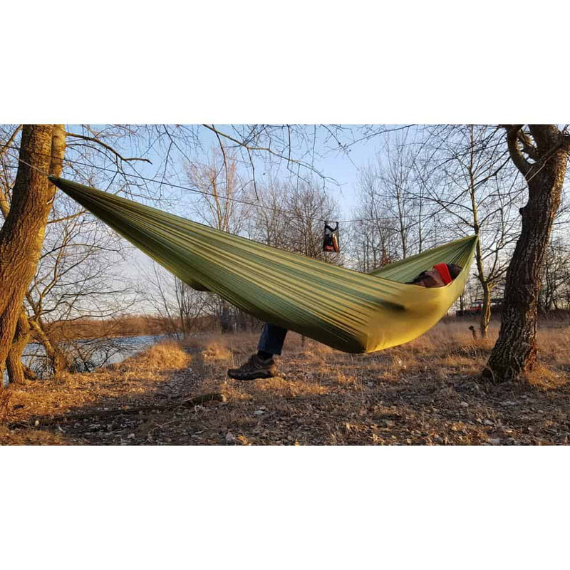 Load image into Gallery viewer, Bushmen ULTRALIGHT Hammock – Green By Bushmen