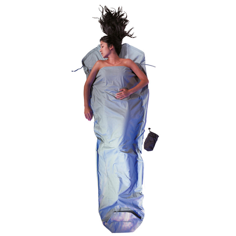 Load image into Gallery viewer, CoCoon Cotton Mummy Liner (Various Colours) Cactus Blue By Cocoon